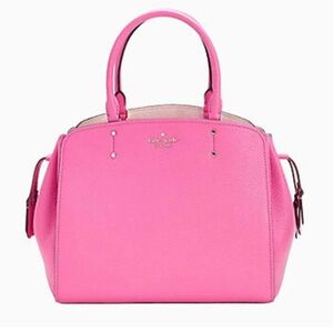 KATE SPADE Gorgeous Pink Handbag with Removable Crossbody Strap EUC